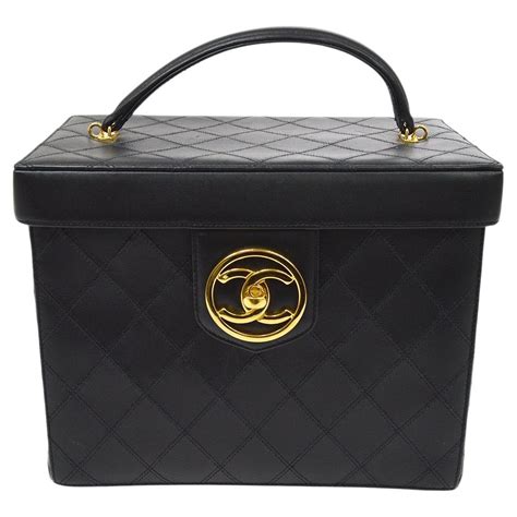 chanel black patent leather timeless vanity case|CHANEL Patent Timeless Vanity Cosmetic Case Black.